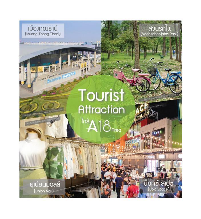 Hotel A18 Nonthaburi Exterior foto